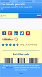Mobile Screenshot of free-barcode-generator.net